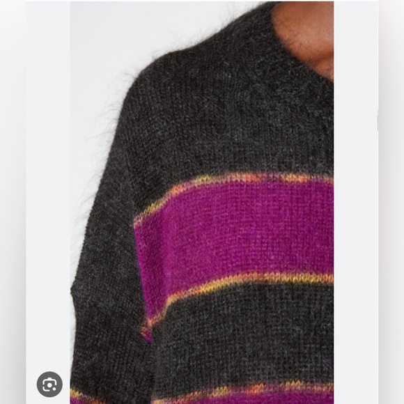 NWOT Isabel Marant Reece Striped Sweater (Small or FR36) - Picture 5 of 7